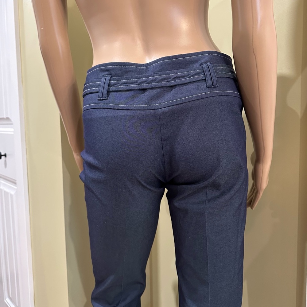 BCBGMaxAzria Dark Navy Tailored Dress Pants